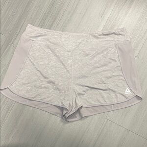 Reebok Women's Light Gray Athletic Shorts